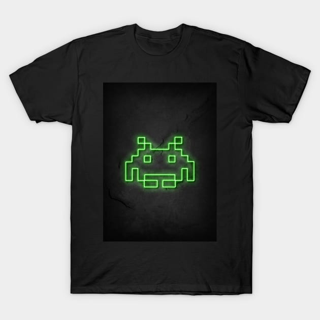 Space Invaders T-Shirt by Durro